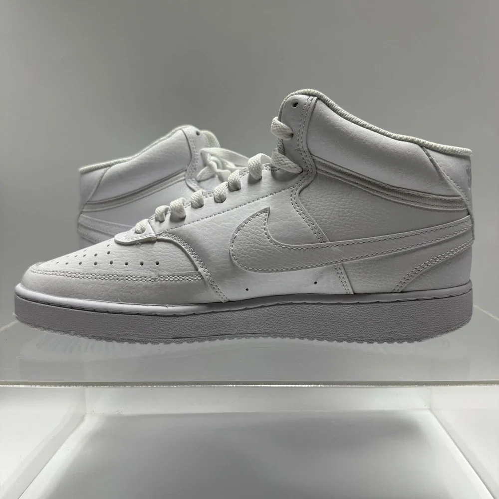 Brand New Nike Court Vision Mid White Sneakers Shoes CD5436-100 Women's Size 9.5
